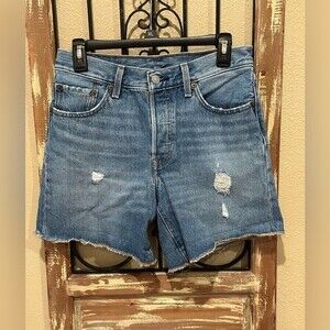 Levi’s 501 blue jean shorts